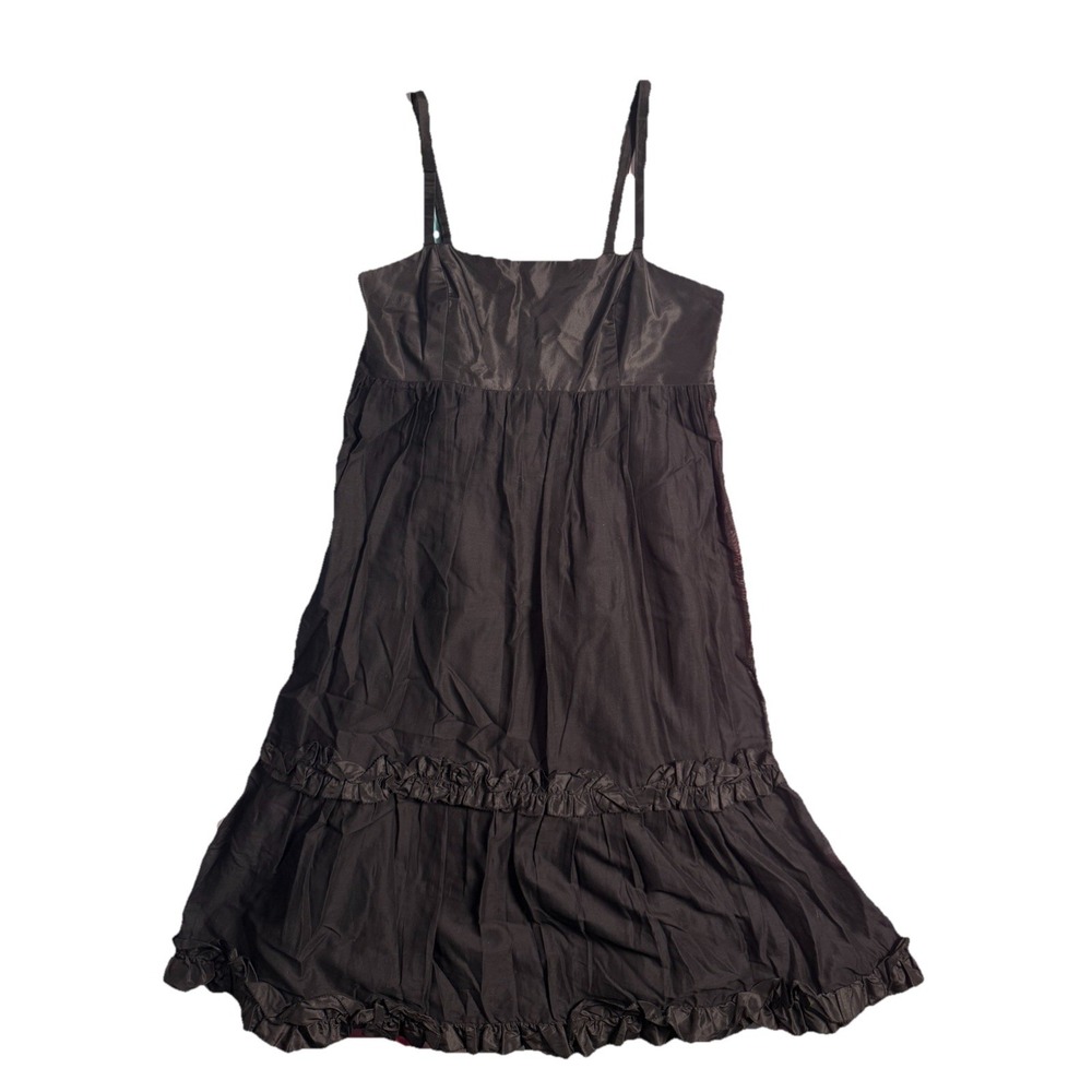 Vera Wang Black‎ Strapless Silk Taffeta Party Cocktail Dress Size US 6, EU 40